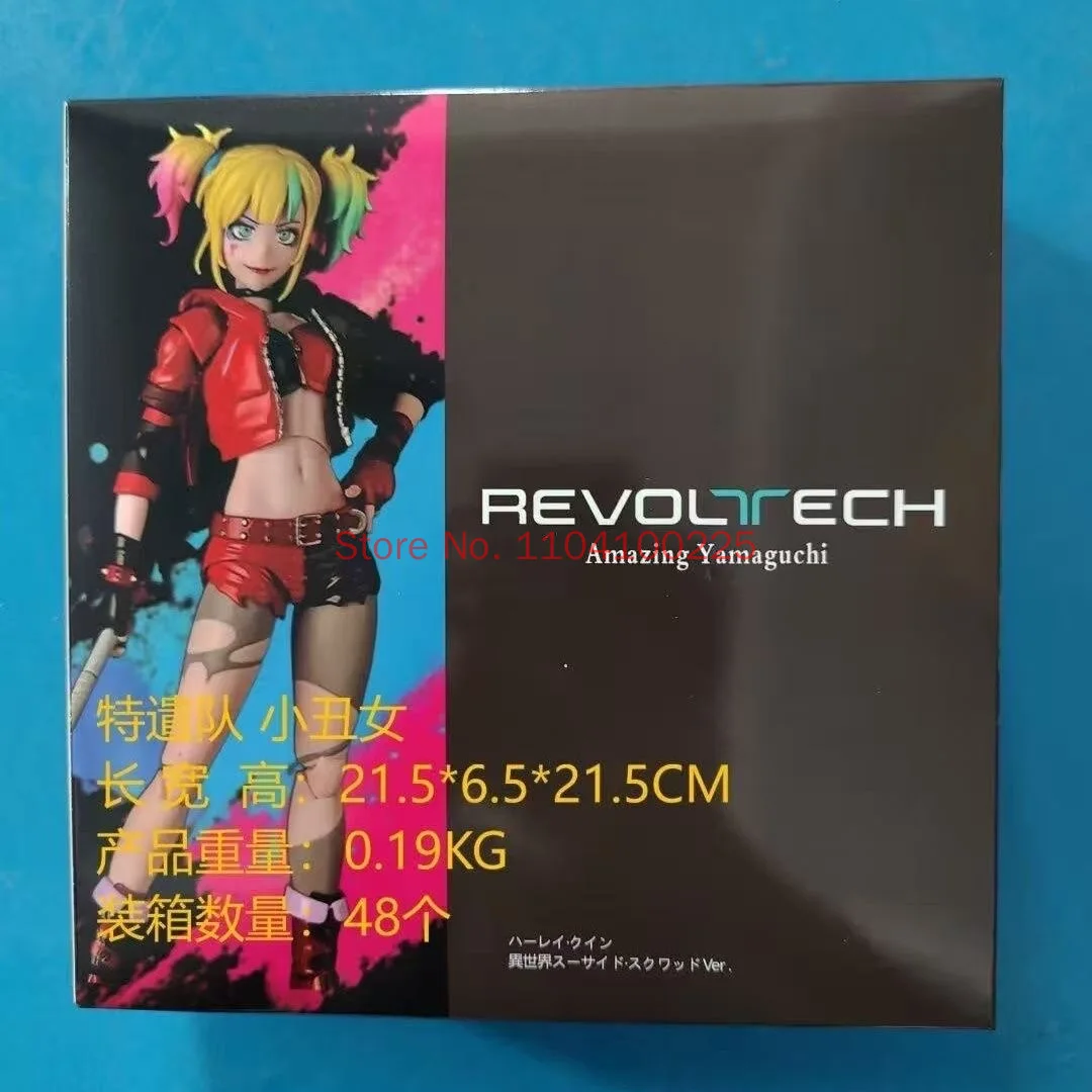 Replica！In Stock Kaiyodo Harley Quinn Revoltech Amazing Yamaguchi Suicide Squad The Clown'S Girl Movability Figure Model Toys view 6