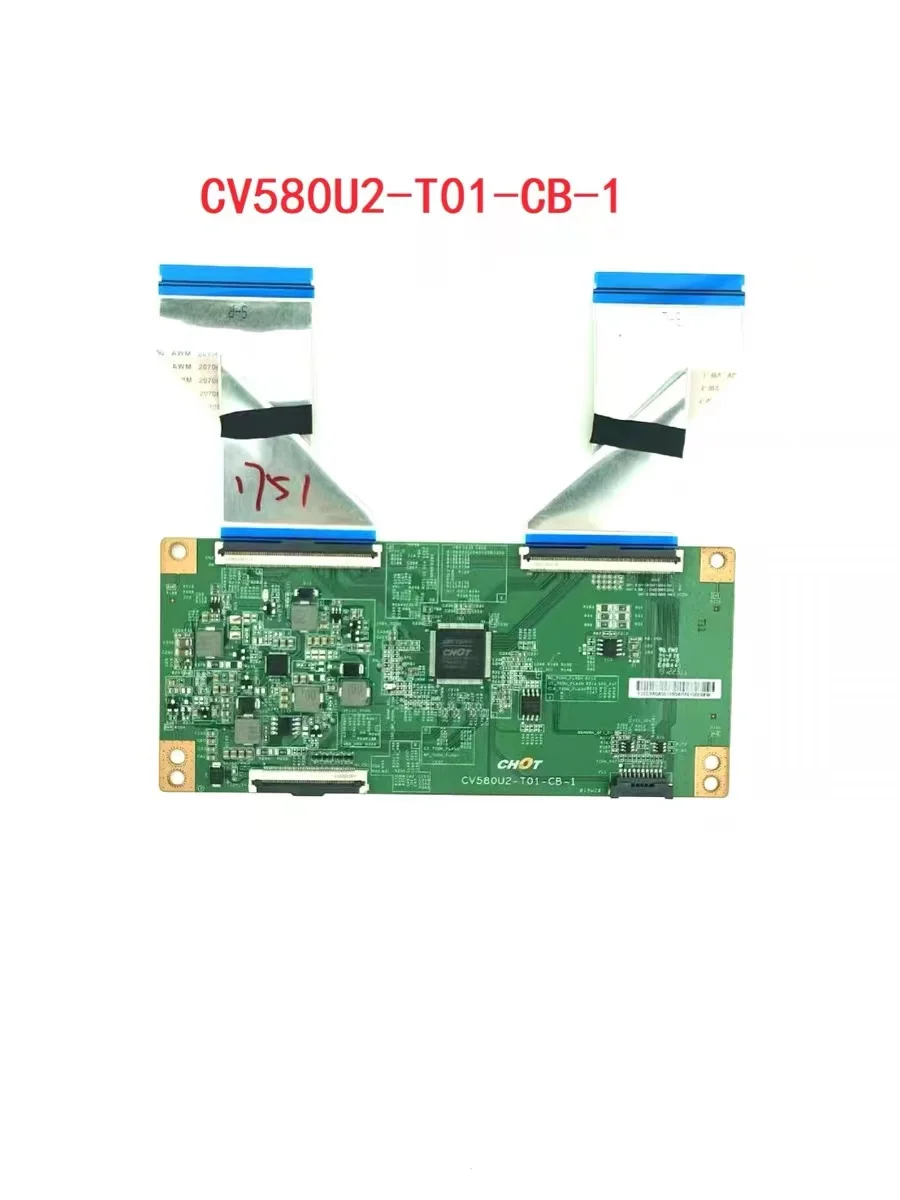 Good test work CV580U2-T01-CB-1 for LC-58Q7330U T-CON board  logic board L58M5-4A