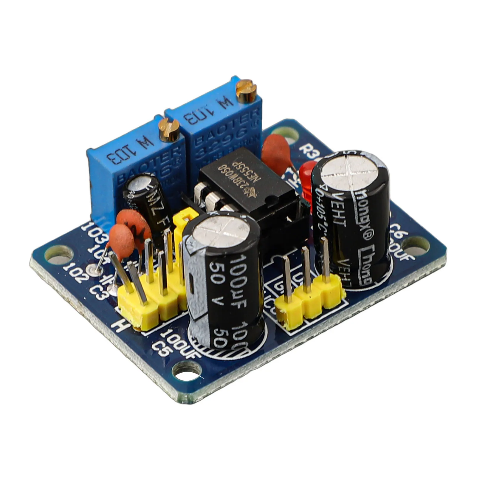 for pulse Frequency Generator Module 2.9x3.6 Cm Board Module Duty Cycle Generator For Equipment Generate NE555 Main Chip