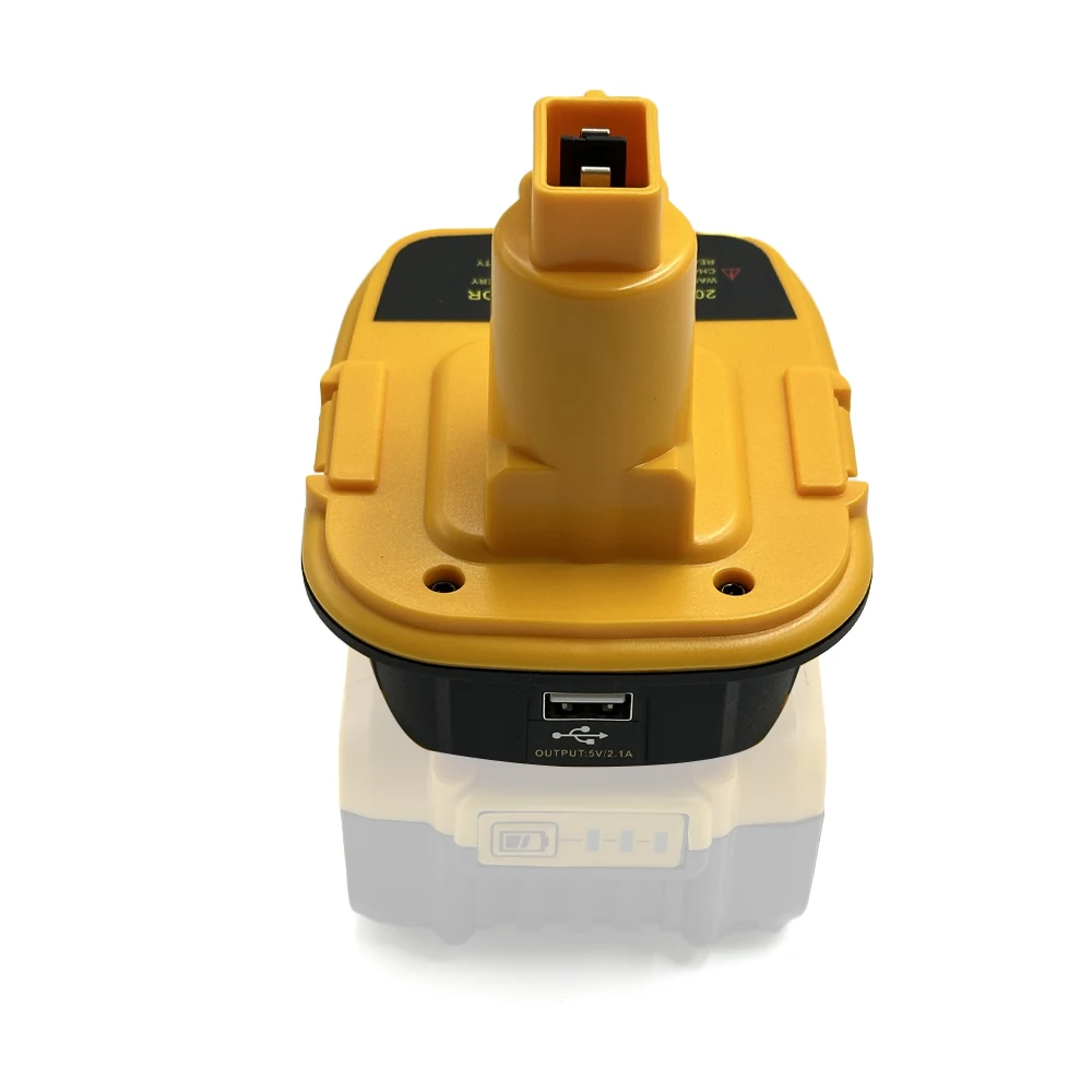 محول بطارية DM18D مع تحويل USB لبطارية ليثيوم DeWalt 20V وMilwaukee 18V لبطارية DeWalt NiCad وNiMh