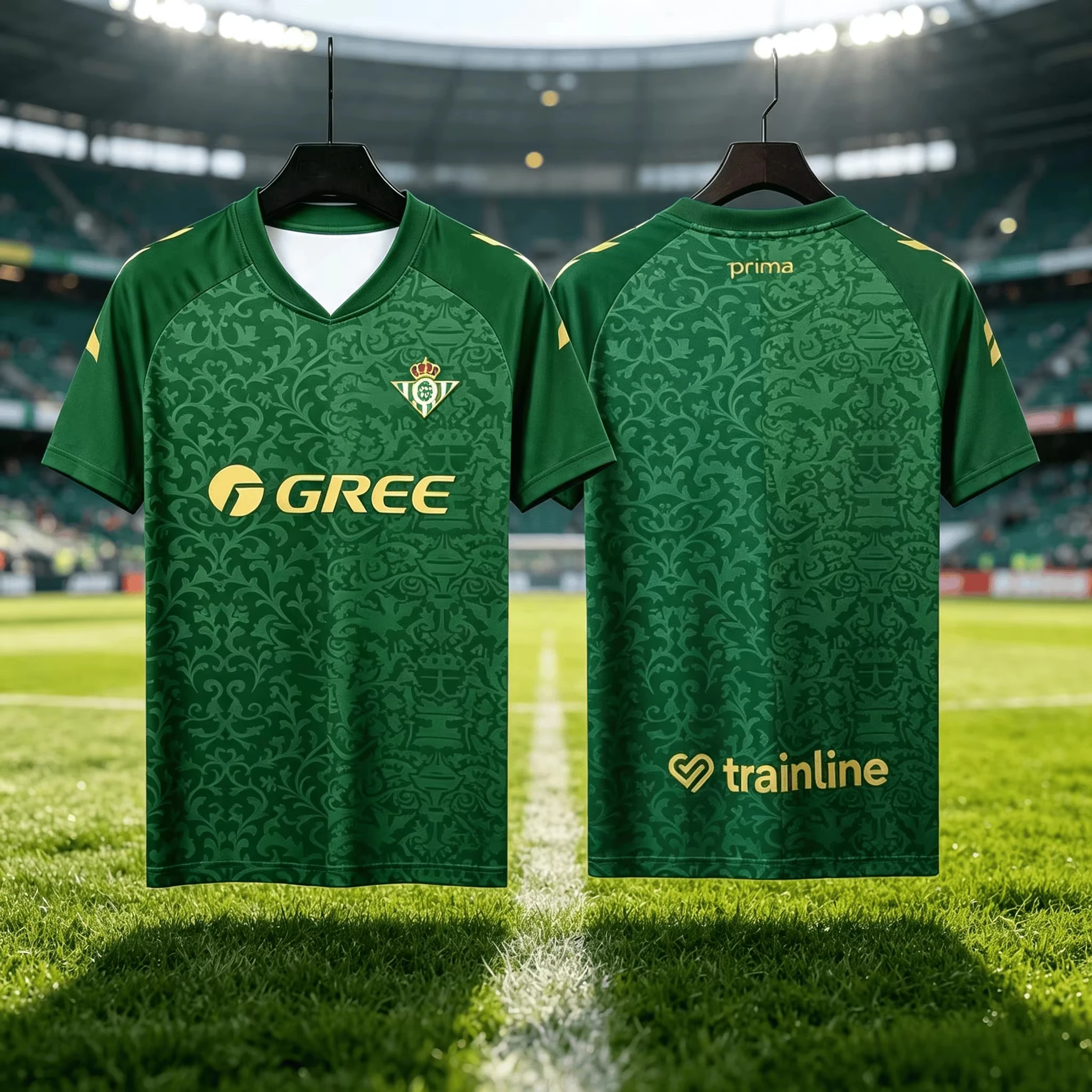 2026 Neuer Bestseller Betis 3D-Druck Fußballtrikot für Herren Sommer Sport Fußball Fan T-Shirt Atmungsaktive Schnelltrocknende Kleidung – Detail 2