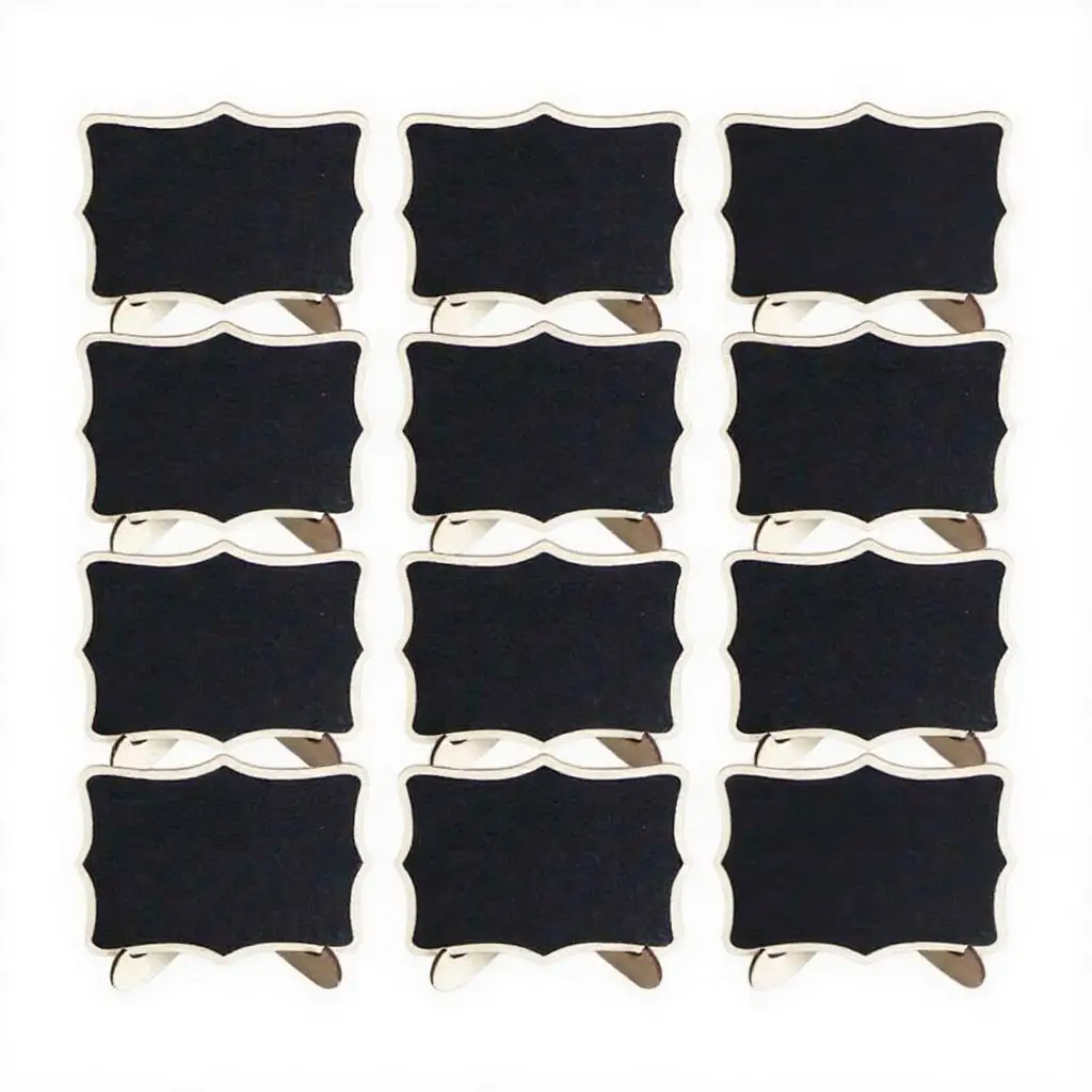 10 قطعة سبورة خشبية مصغرة عملية مع قوس العالمي الحدث تسجيل الديكور الدعامة قابلة لإعادة الاستخدام لوحة الرسائل المحمولة #1