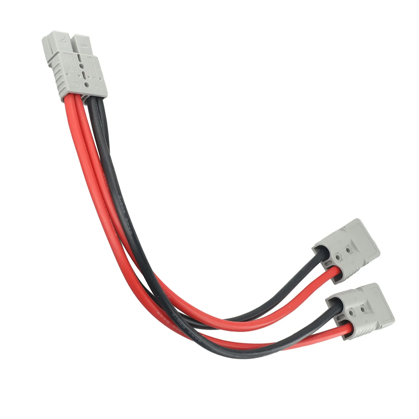 To Dual Y Adapter Plug Connector For Anderson Plug RVs 120A 6AWG Automotive Cable Connect Circuits Connect Devices