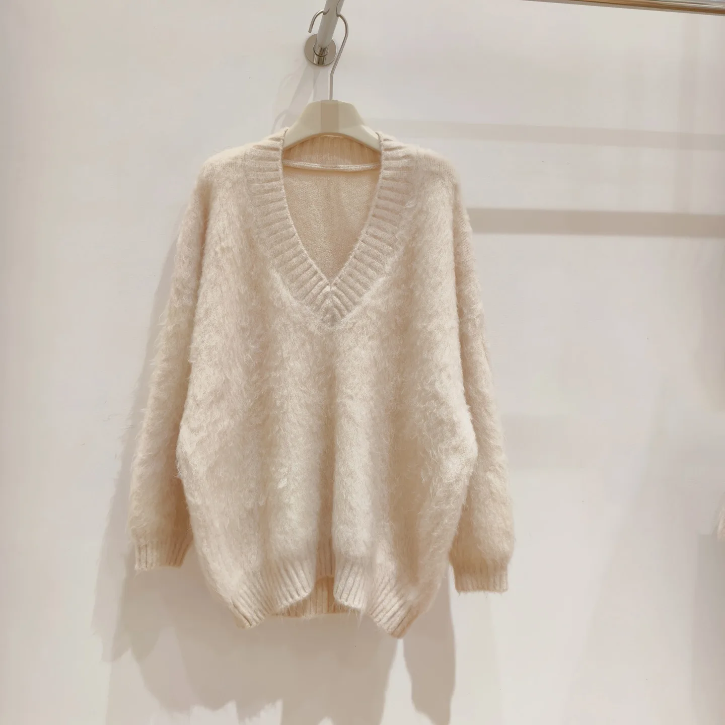 

High Quality Lazy Korean Chic Knitted Pullover Sweater For Women Fashion Casual Long Sleeve Warm Fall Winter Knitwear Tops