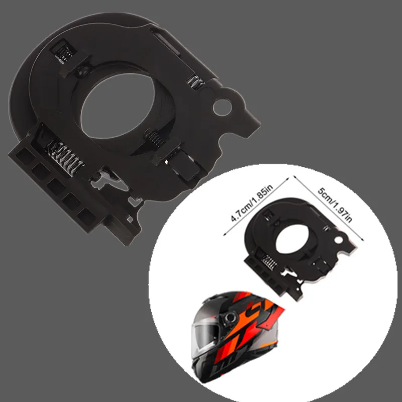 

Helmet Visor Shield Base Professional Easy To Install Replacement 1Pair With Screws For MT Thunder 4 Mt-v-28B Sunshade Len