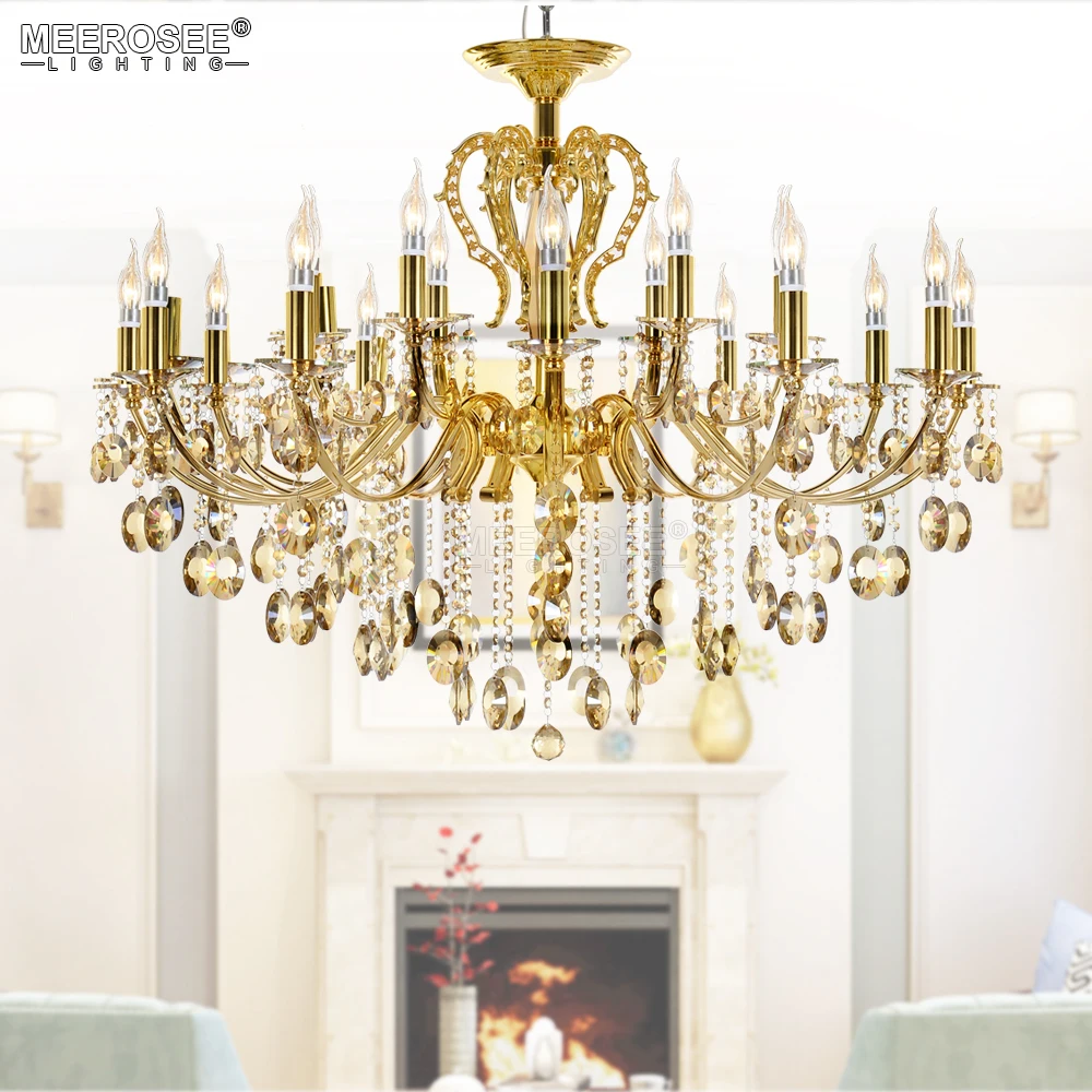 

Vintage Silver Chandelier Lighting Large Traditional Crystal Lighting Fixture Lustre Crystal Hanging Lamp Restaurant Lampadario