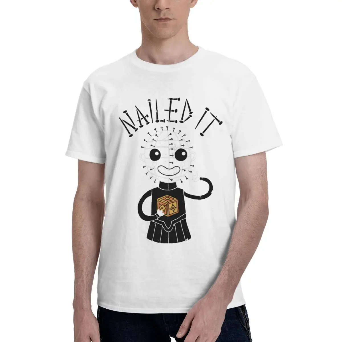 Men Hellraiser 2026 T Shirt Streetwear Cotton Crewneck Tee Shirt