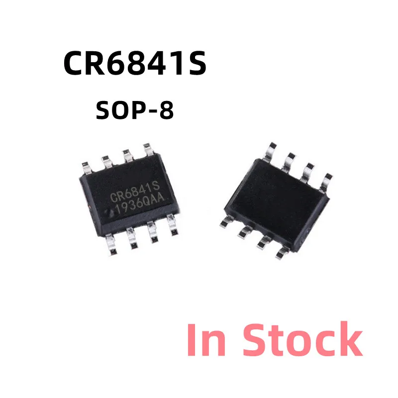 10 STKS/PARTIJ CR6841S CR6841 SOP-8 Offline Switching Power Management Chip IC Op Voorraad