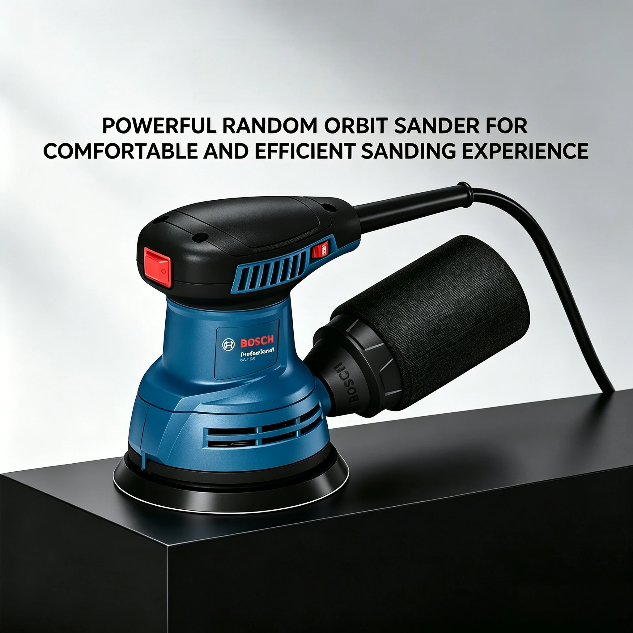 Bosch GEX125 280W Multifunctional Orbital Sander /Sand Grinder/ Sandpaper Machine for Woodworking and Automotive Wall Surfaces