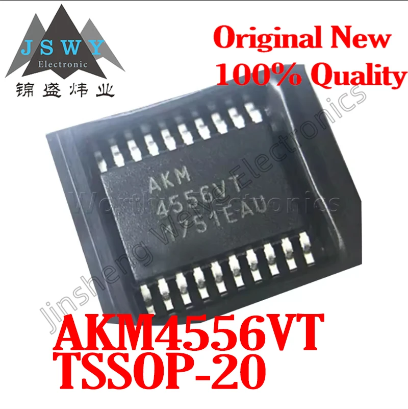 

(1/5pcs) AKM4556VT TSSOP-20/Audio interface chip/Brand new original stock Electronics