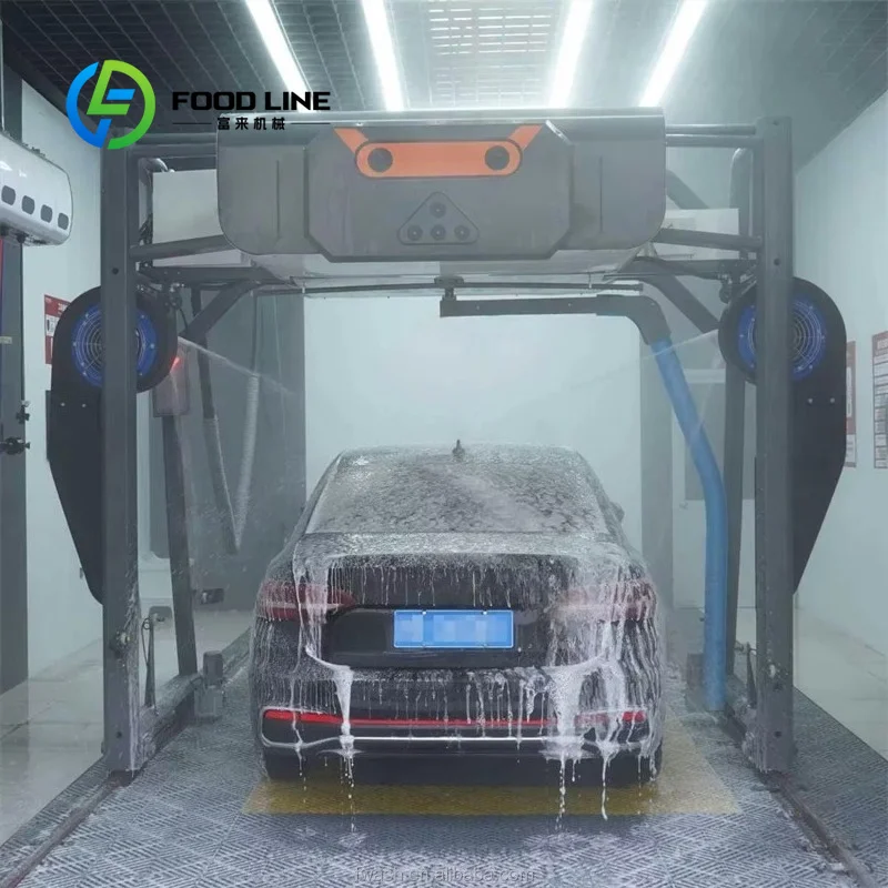 Customize Professional Automated Self Service Car Wash Machine 360 Touchless Car Washer with Quick Drying System
