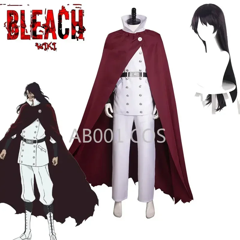 

Anime Bleach: Thousand Year Blood War Yhwach Cosplay Costume Outfits Halloween Carnival Suit Role Play Clothes