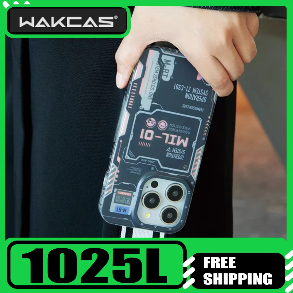 

WAKCAS mobile phone case is suitable for Apple Magnetic attraction Fall prevention Fall prevention Matte texture personality