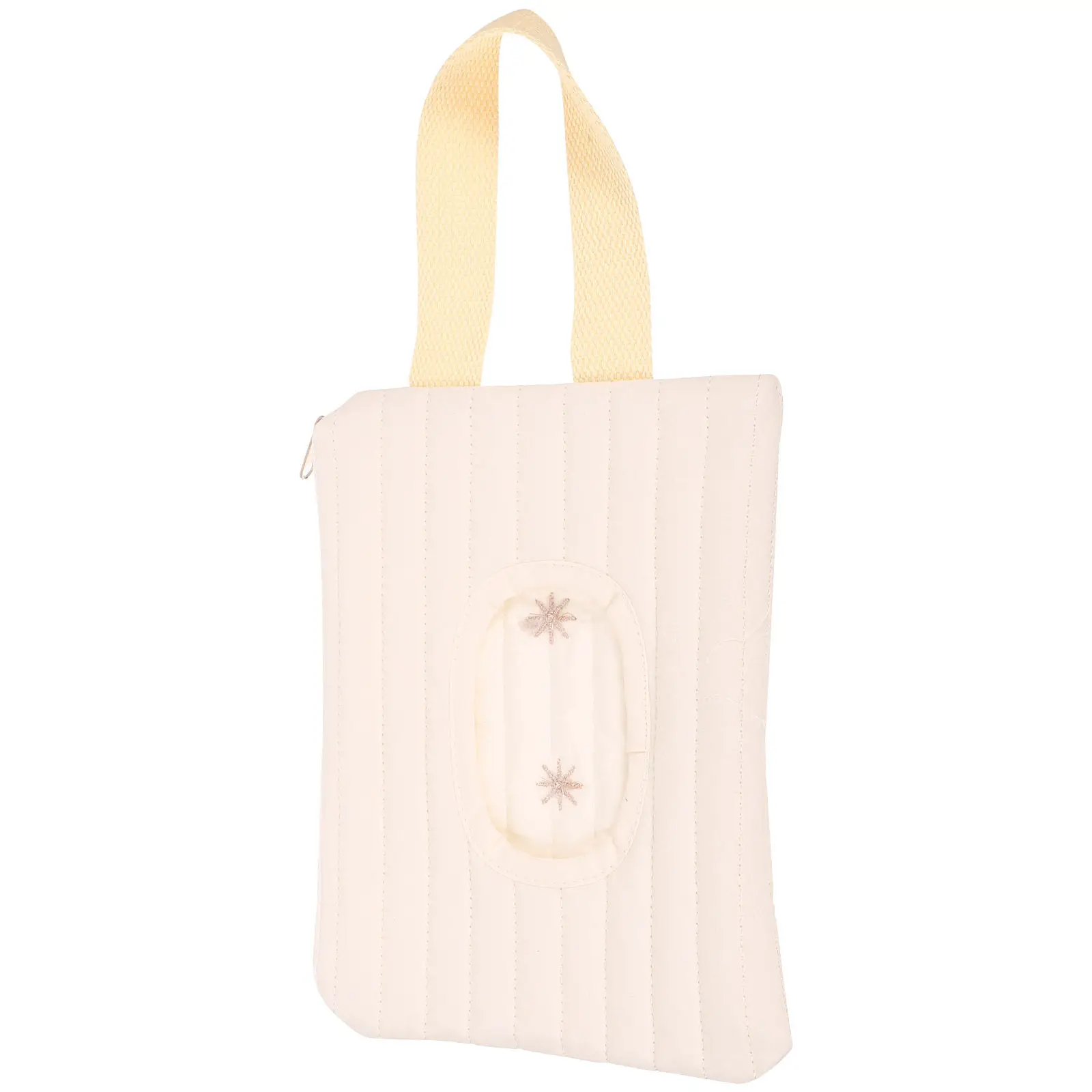 

Baby Wipes Holder Stroller Hanging Bag Large Capacity Reusable Travel Wipe Dispenser Organizer Baby Stroller Wipes Pouch
