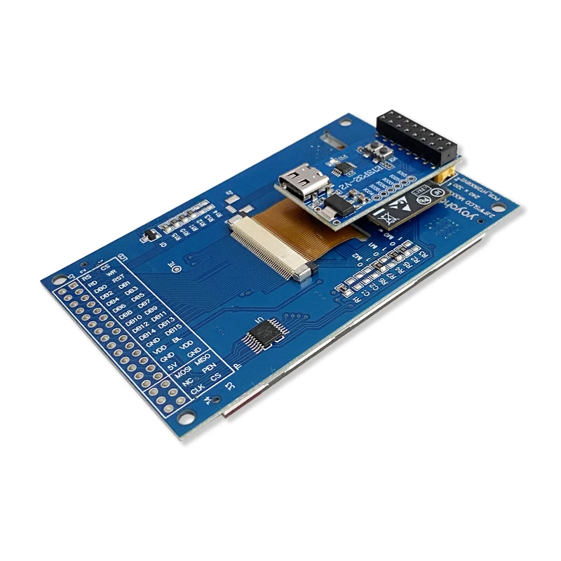 ESP32 LVGL WIFI & Bluetooth papan pengembangan 2 .. 8 240*320 layar tampilan pintar 2.8 inci LCD TFT modul dengan layar sentuh