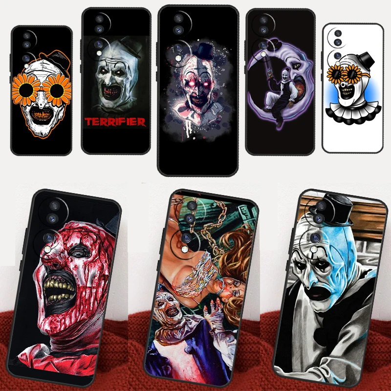 Horror Movie Terrifier Cover For Honor Magic 4 Lite Magic 5 Pro X6a X7a X8 X9a Honor 8X 9X 10 50 70 90 Lite Case