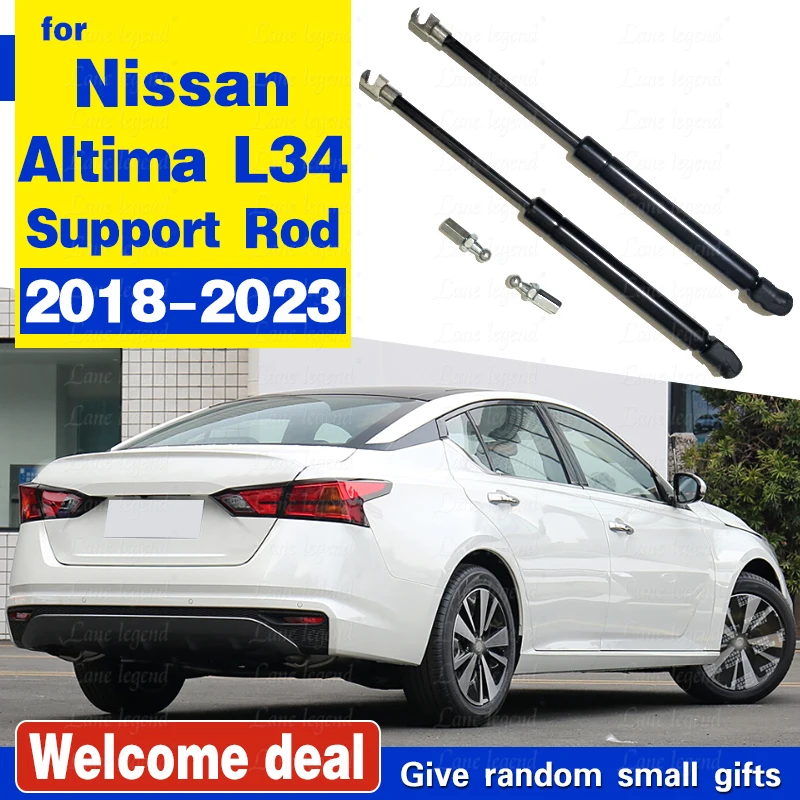 Rear Tailgate Modify Dampers For Nissan Altima L34 sedan 2018-2023 Trunk Boot Gas Charged Prop Gas Struts Lift support Rod 