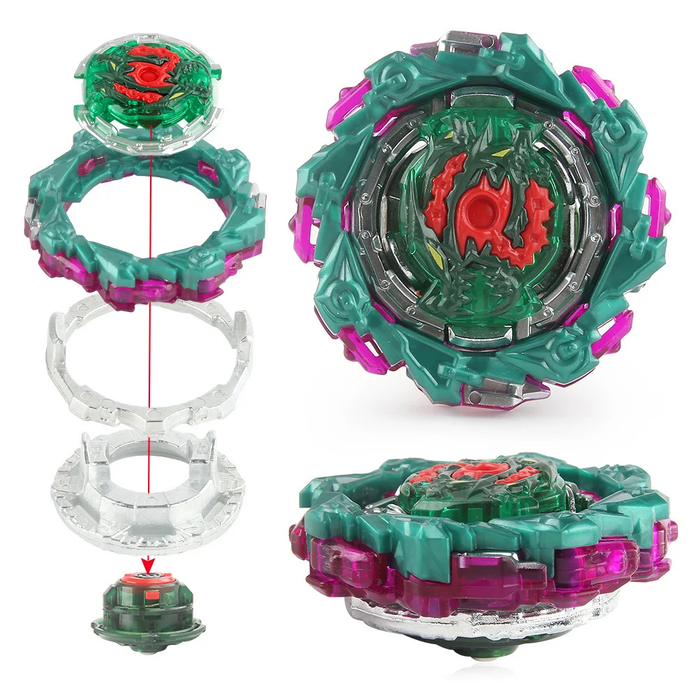 Burst BU B-198 #01 Chain Kerbeus Fortress Yard\'-6 Spinning Top Gyro Without Launcher For Children Kids Toy Birthday