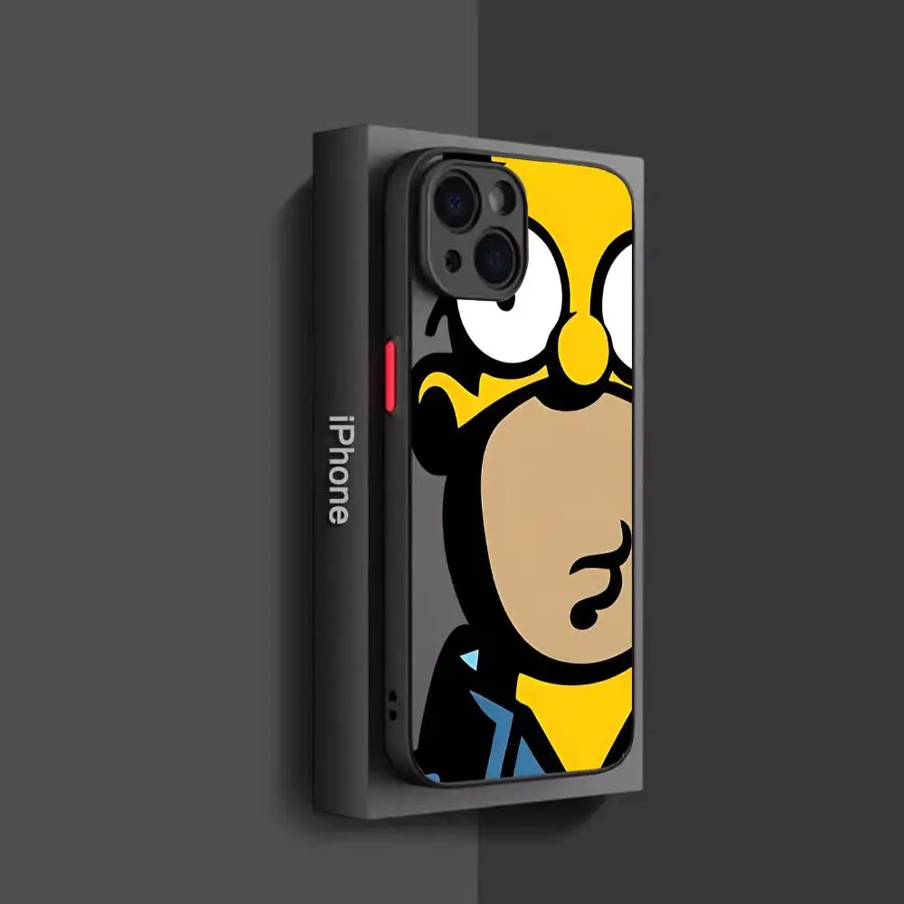 حافظة لهاتف آيفون 14 11 12 13 Mini Pro Max 8 7 Plus X XR XS MAX غطاء غير لامع شفاف #2