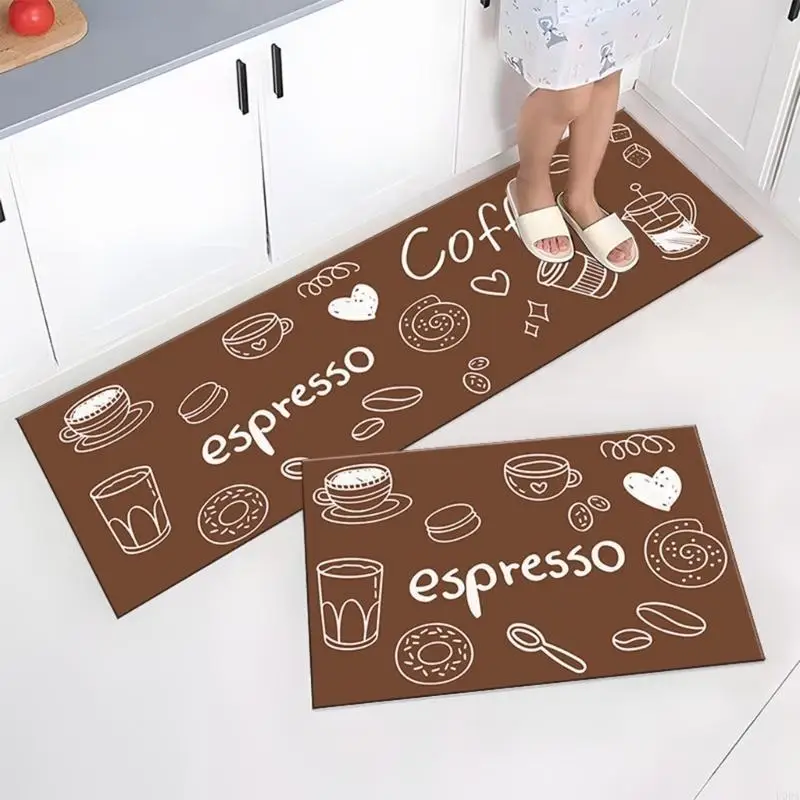 

Kitchen Rug Anti Slip And Oil Resistant Mat Optional Prints Floor Cushion