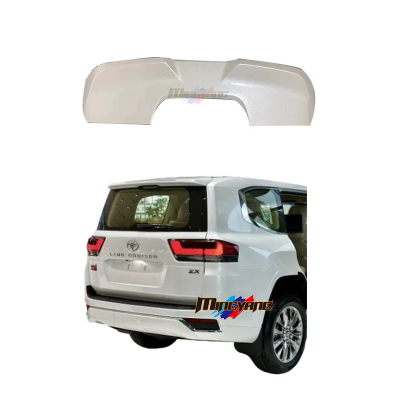 

ZAIQU Jiuzhou Auto High Quality Modellista Design Accessories 2022 for Land Cruiser LC300 Rear Spoiler