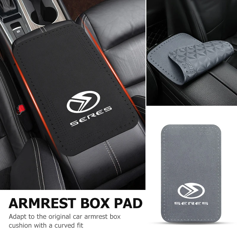 For Seres Car Centre Armrest Box Mat Elbow Rest Protector Mats Auto Interior Accessories SF 5 3 Evolute I-JET Glory 500 E3 ix3
