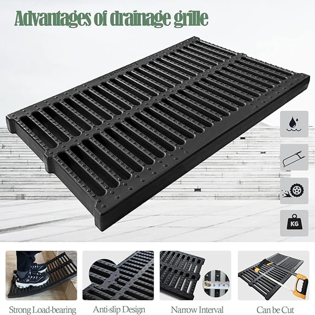 Efficient Drainage Sewer Cover Grate Easy To Clean And Install Wide Application Sewer Drain Strainer