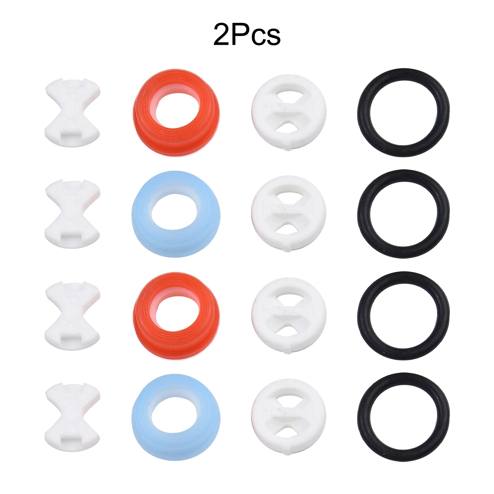 Ceramic Discs Silicon Washer Kit Easy To Install For Valve O Ring Gasket Tool Valve Ceramic&rubber Fitting Replacement