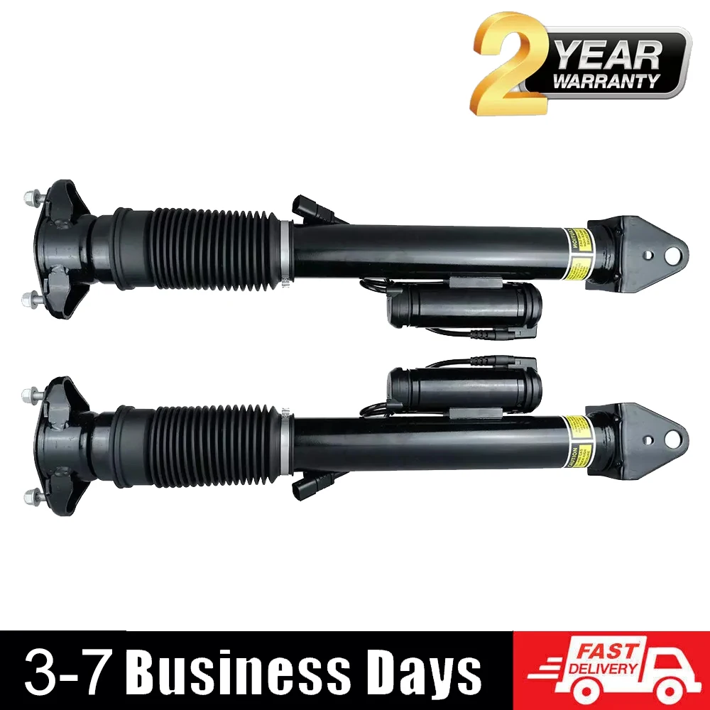 2Pcs Rear Air Suspension Shock Absorber For Mercedes W166 X166 ML500 GL450 w/ADS