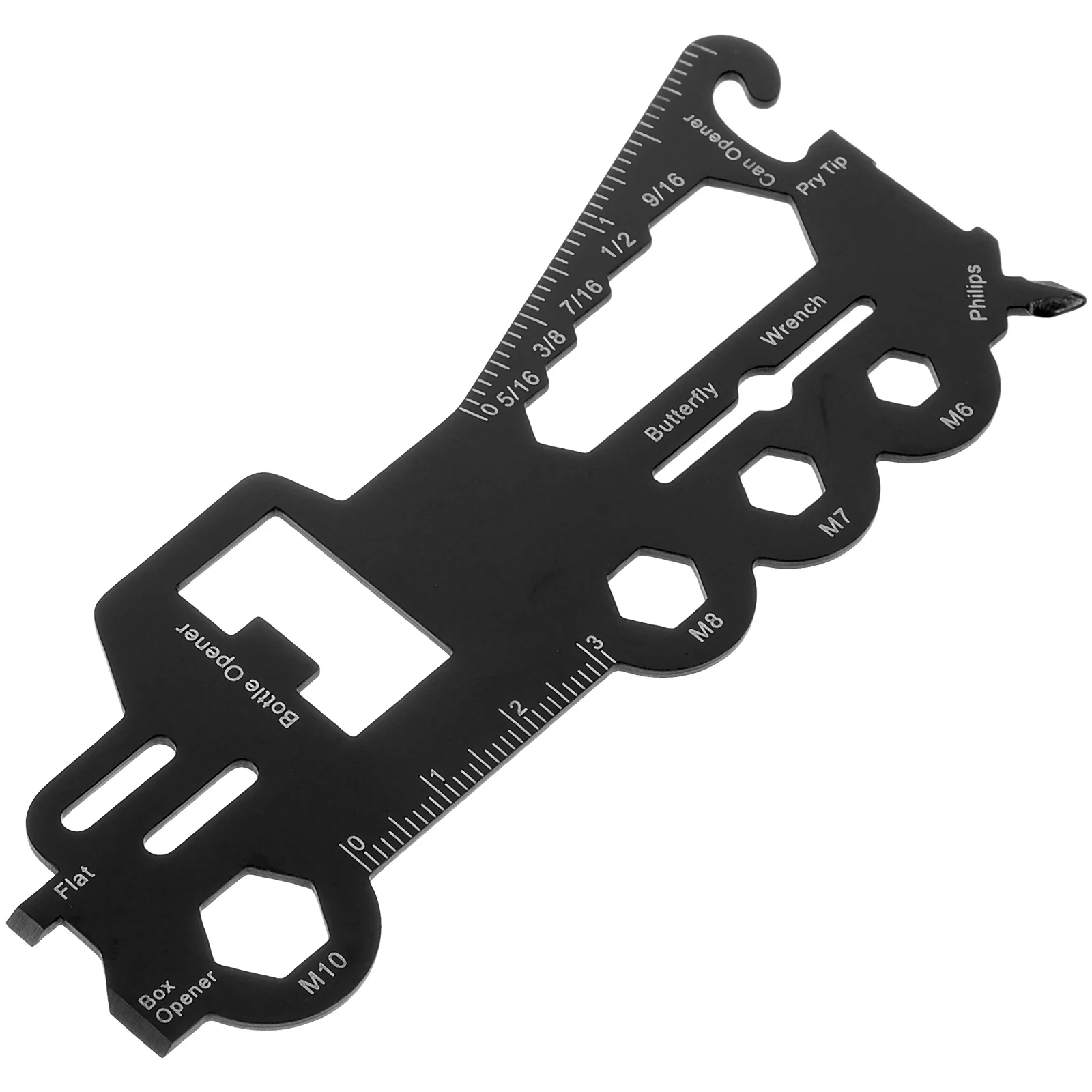 

Multifunctional Crane Shaped Tool Card Stainless Steel Pocket Bottle Opener Outdoor Survival Gear Mini Pry Bar Camping