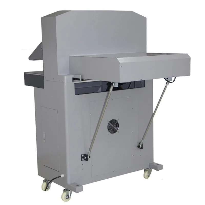 Nc Single Cutter Smoking A4 and A3 Corrugated Board Bobbin Massicot Tobacco Cigarette Paper Cutting Machine - view 4