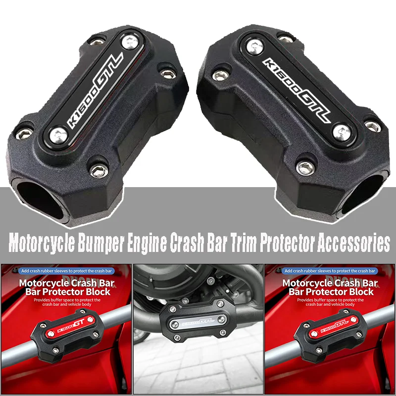 

For BMW K1600 B GT GTL K1600 GTL 2011-2022 2023 2024 K1600B K1600GT K1600GTL Engine Crash Bar Protection Bumper Decorative Guard