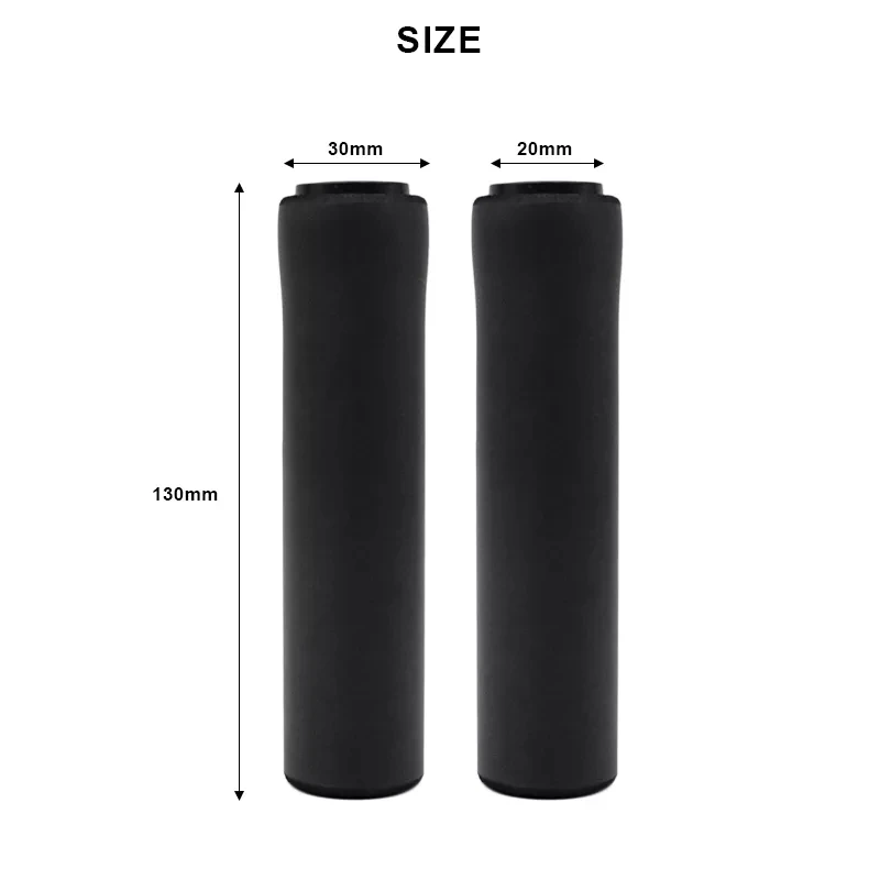 Bicycle Grips Silicone Sponge Soft For MTB Mountain Bike Handlebar Cover Anti Skid Shock Absorbing Scooter Cycling Handle Grip