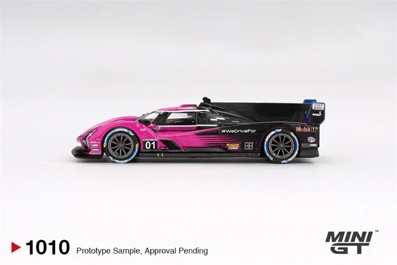 [Prevendita] MINI GT 1:64 V-Serie.R # 01 2024 IMSA Petit LeMans PinkBlack 1010 Modellino di auto