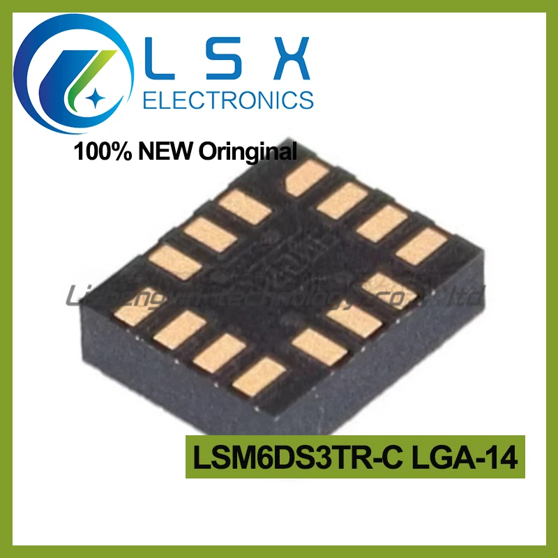 

10pcs LSM6DS3TR-C LSM6DS3TR LSM6DS3 SH LGA-14 Chipset