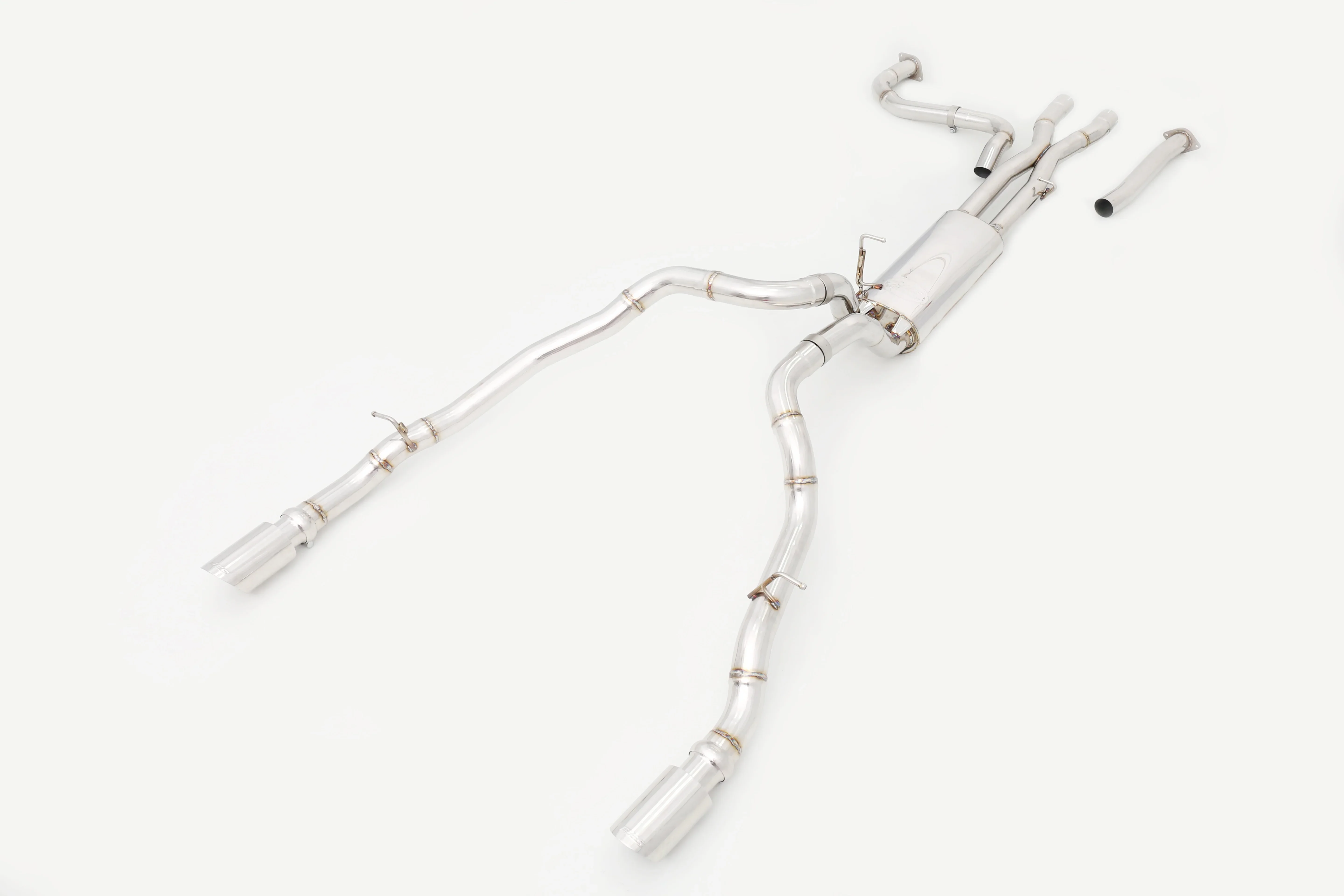 Custom 304 Stainless Steel/Titanium Valved Exhaust System for TRX Premium Performance Exhaust Pipes