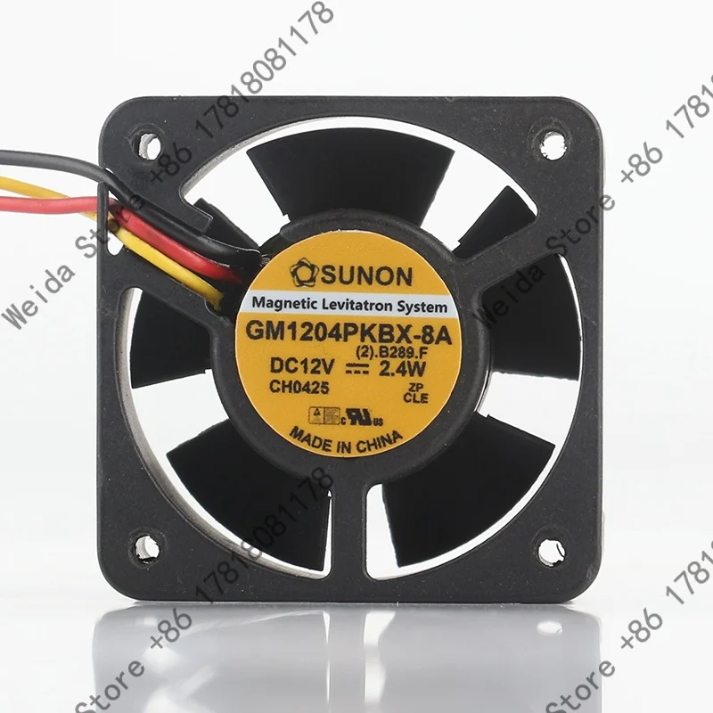 New Sunon 4020 40X40X20MM DC12V 2.4W 4CM 3-wire High speed suspension Maglev ball GM1204PKVX-8A cooling fan