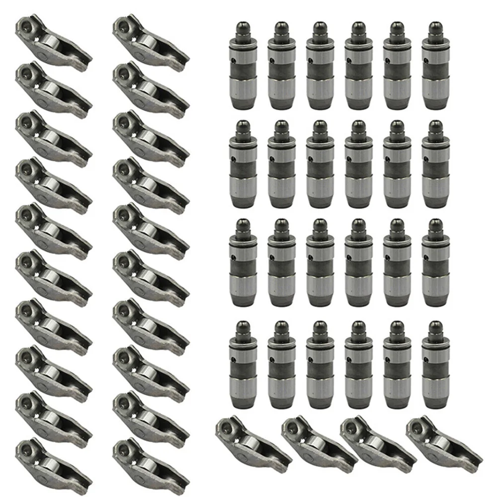 

24Pcs For Ford Mustang F-150 Lincoln Navigator 4.6L 5.4L 3V Engine Valve Rocker Combination 3L3Z-6564-BA 3L3Z6564BA 5L1Z-6500-A