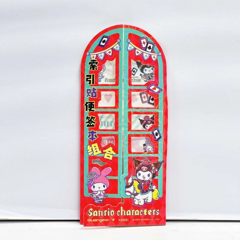 20PCS/الكثير SANRIO KUROMI MELODY CINNAMOROLL MEMO PAD ظريفة N times STATIONERY ملصق دفتر الملاحظات POST مصادر المدرسة