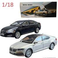 Diecast 1/18 Scale Model Car Skoda NEW SUPERB Alloy Car Model Skoda Play Vehicles SUPERBToys for Boys Original Box