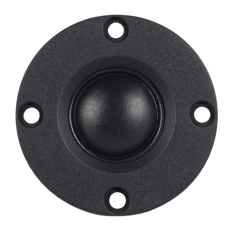 Silk Film Treble Alto-falante, neodímio dentado, dissipador de calor de alumínio, Tweeter Speaker, 6 Ohm, 30W, HiFi Soft Dome, 4pcs