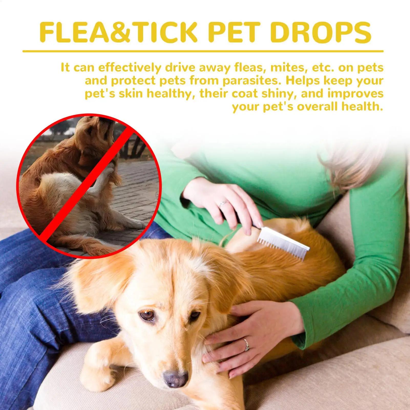 Cat Anti Flea Drops Flea Lice Remove Relieve Skin Itching External Insect Repellent Deworming Supplies Pet Tick Treatments Drops - view 4