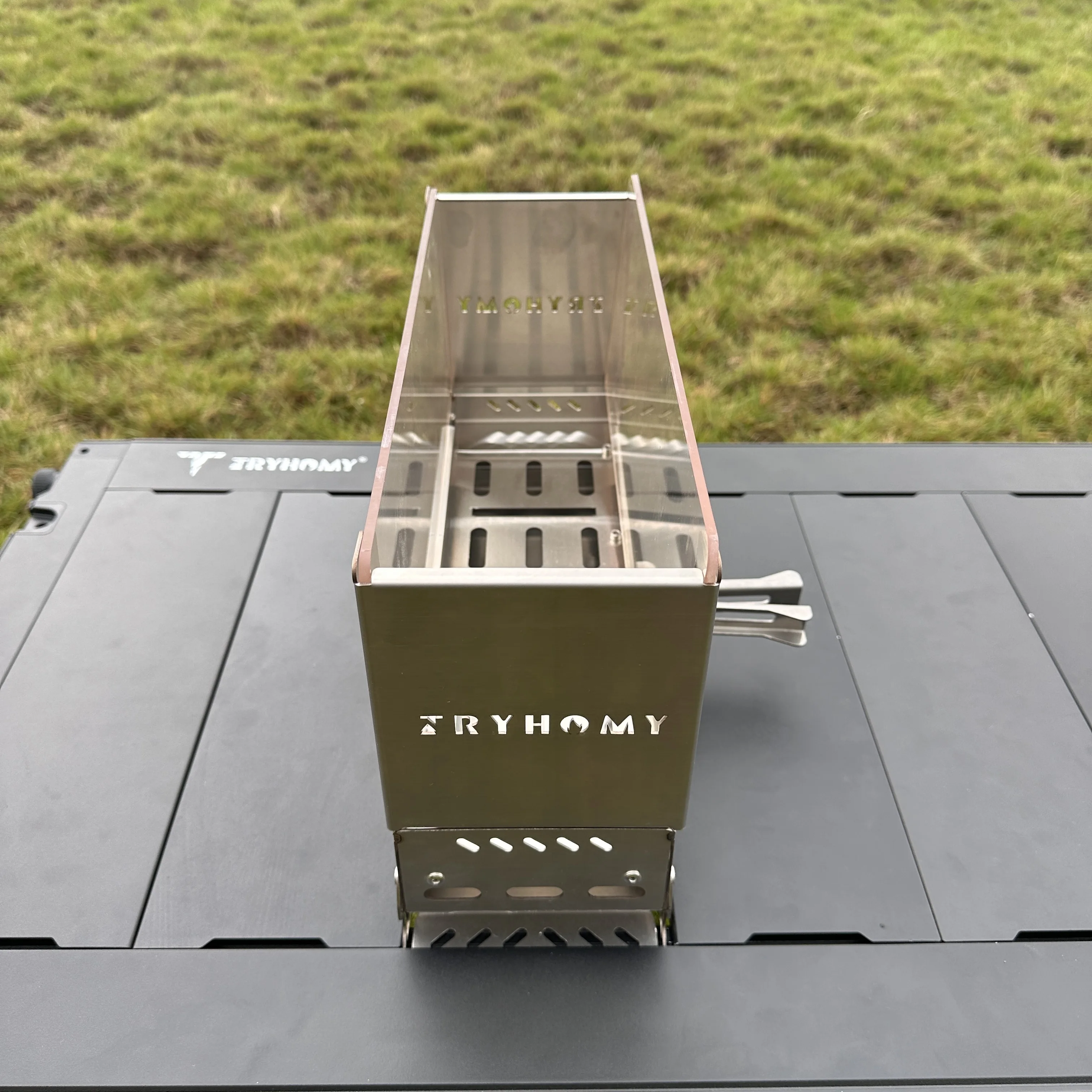 トライホミー IGT ハーフユニット デスクトップストーブ - Outdoor Camping Fire Pit のレビューと価格