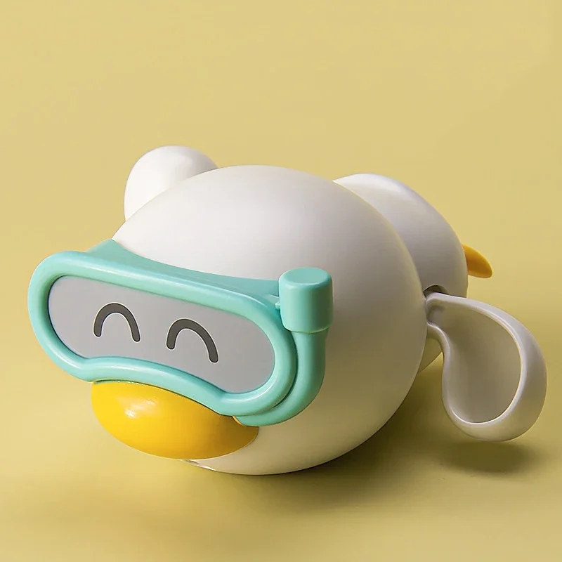 New Summer Bathroom Bath Shower Baby Clockwork Swimming Children Play Water Cute Little Duck Bathing Bathtub Toys For Kid Gifts
