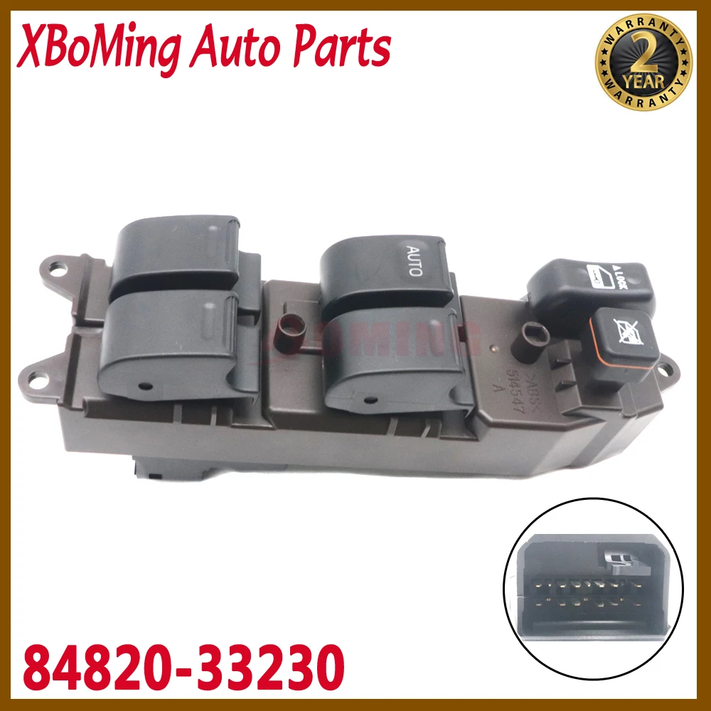 

84820-33230 Car Power Window Switch Control Master Switches For Toyota Camry Corolla Matrix Sienna Scion xA 84820-0K021