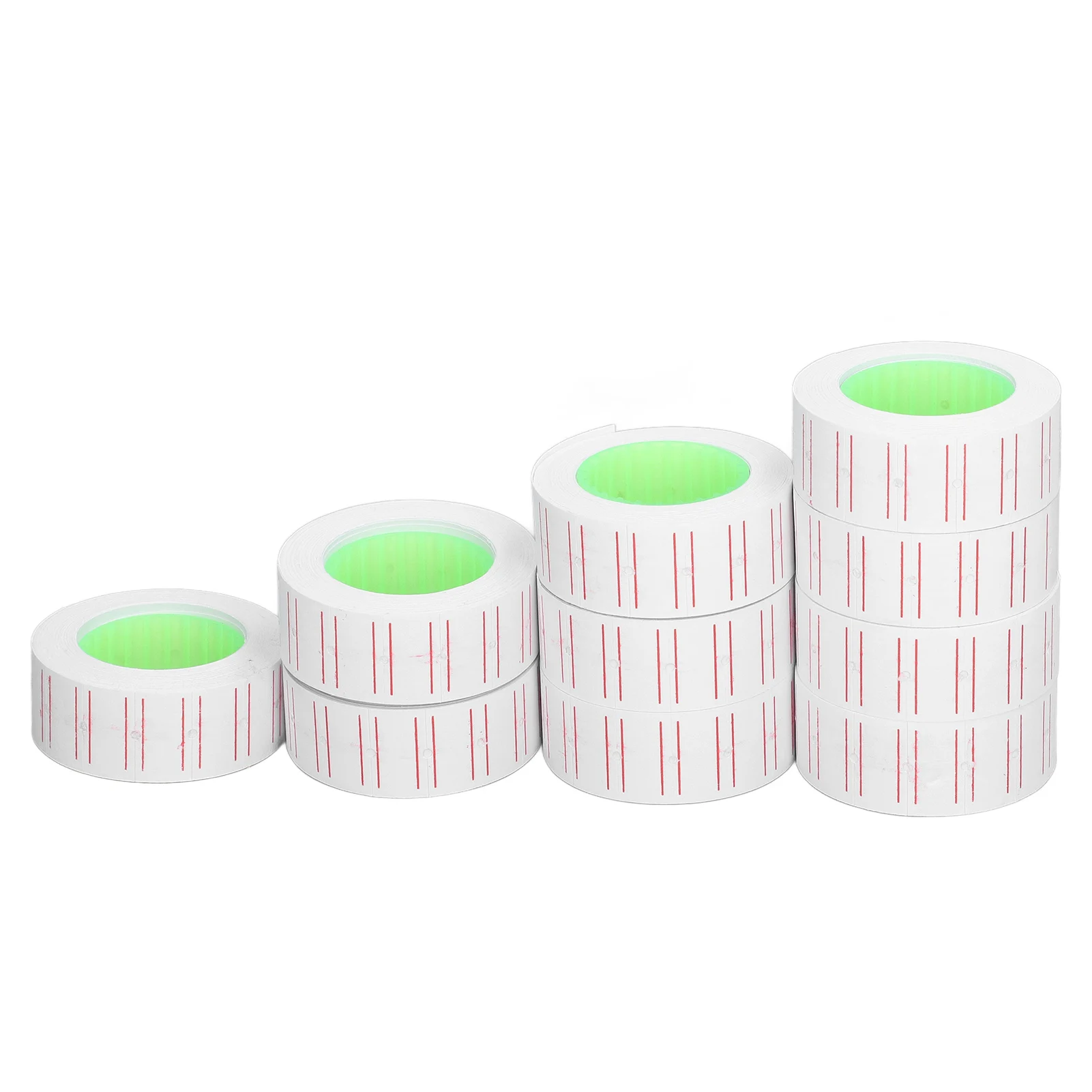 30 Rolls Labels Price Stickers Single Row Tag Paper for MX5500 Labeller 21x12mm Price Labels Price Label Paper