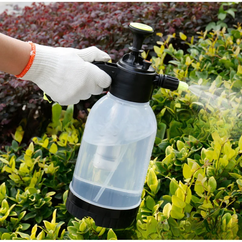 Gardening Tools Hand-Held Pneumatic Sprayer White Press Pressure Sprinkling Can Household