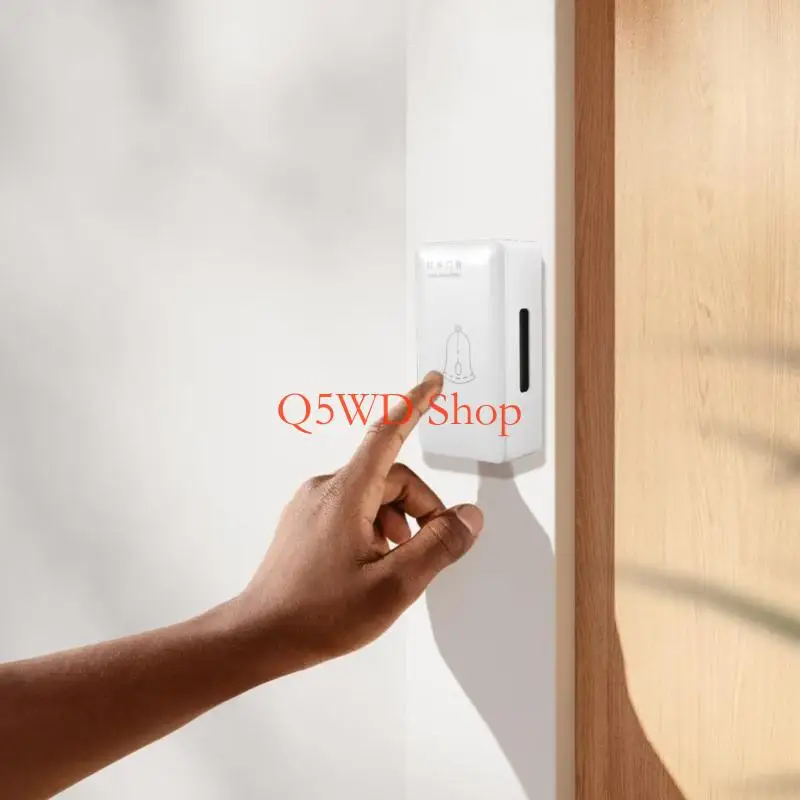 

Q5WD 220V Wire Door Bells Chimes 2 Wire Mechanical Doorbell Easy to Install