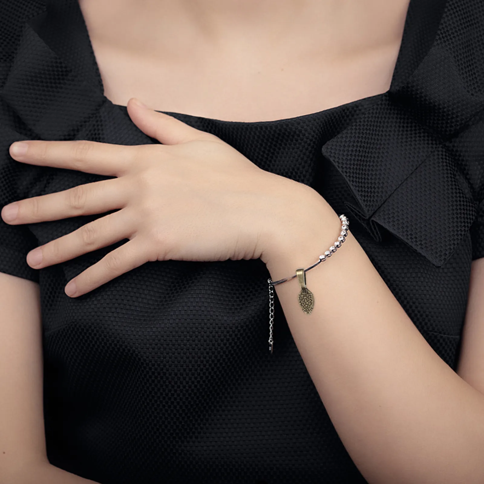 

100 шт. DIY-аксессуары для ожерелий: подвески-шармы из сплава, компоненты для изготовления ювелирных изделий, серебряные подвески для ожерелий своими руками