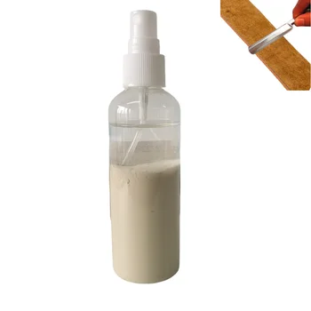 Diamant Spuiten Spuiten Diamant Schorsing Spiegel Afwerking Op Een Glad Leer Strop Houden Knife Mooi En Scherpe